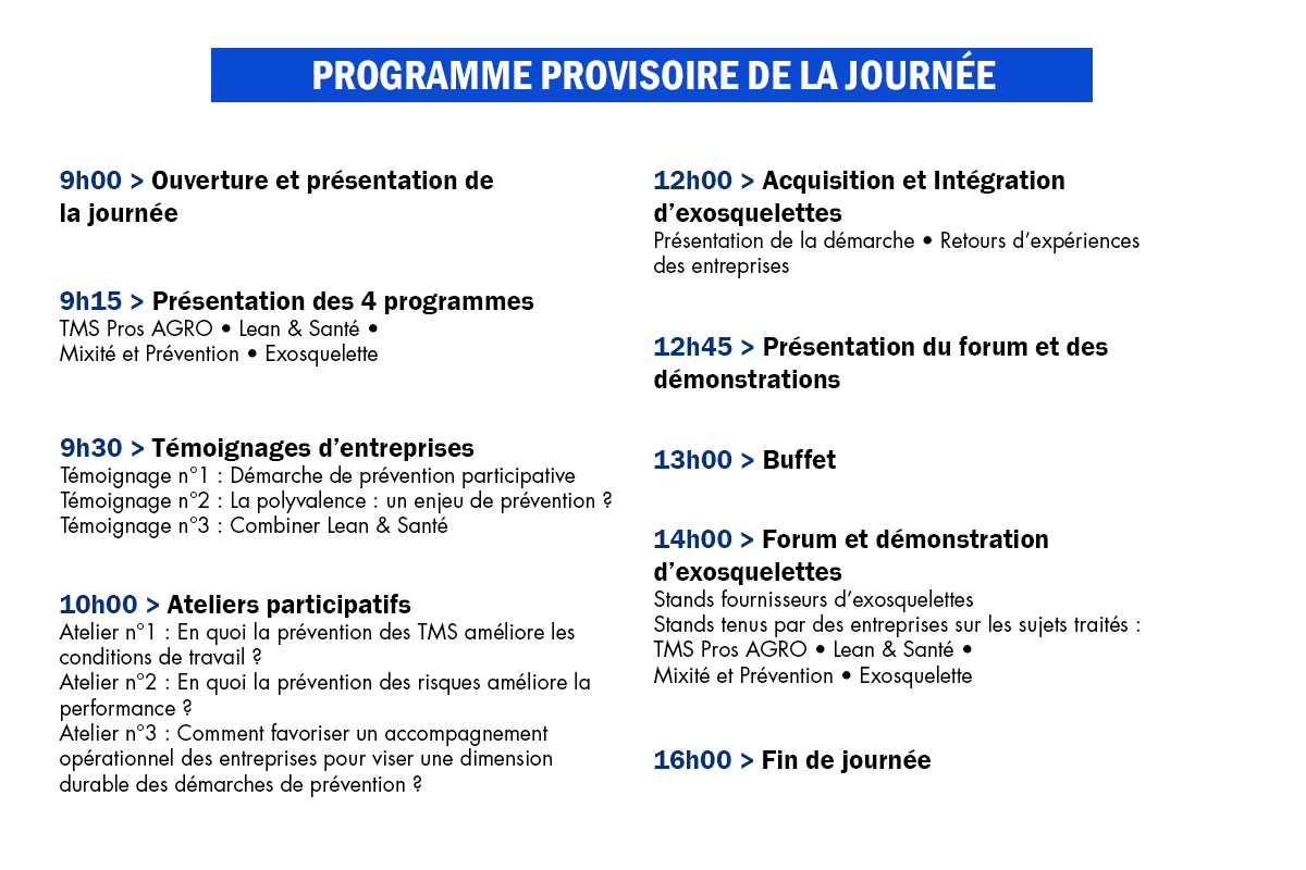 Programme provisoire FSP
